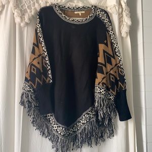 M/L Poncho Sweater